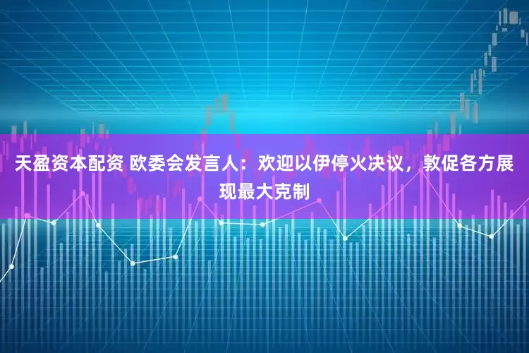 天盈资本配资 欧委会发言人：欢迎以伊停火决议，敦促各方展现最大克制